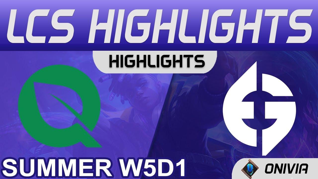 FLY vs EG Highlights LCS Summer 2021 W5D1 FlyQuest vs Evil Geniuses by Onivia thumbnail