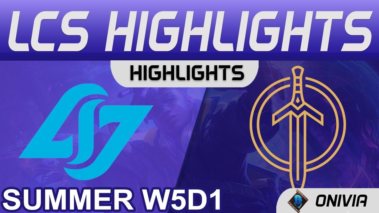 CLG vs GG Highlights LCS Summer 2021 W5D1 Counter Logic Gaming vs Golden Guardians by Onivia thumbnail