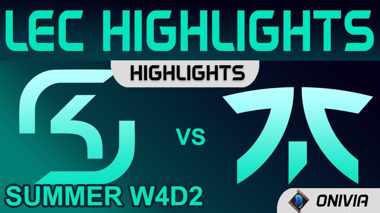 SK vs FNC Highlights LEC Summer Season 2021 W4D2 SK Gaming vs Fnatic by Onivia thumbnail