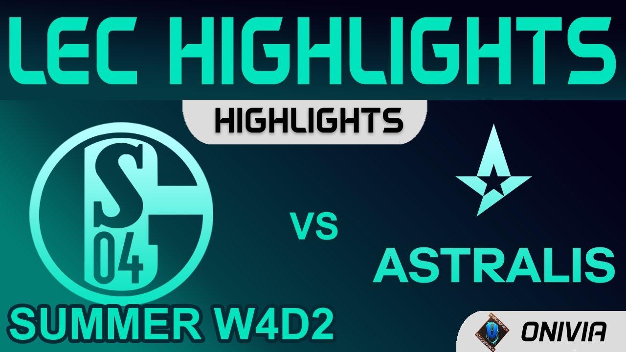 S04 vs AST Highlights LEC Summer Season 2021 W4D2 Schalke04 vs Astralis by Onivia thumbnail