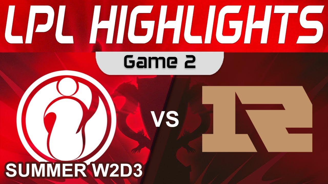 IG vs RNG Highlights Game 2 LPL Summer Season 2023 W2D3 Invictus Gaming vs Royal Never Give Up thumbnail