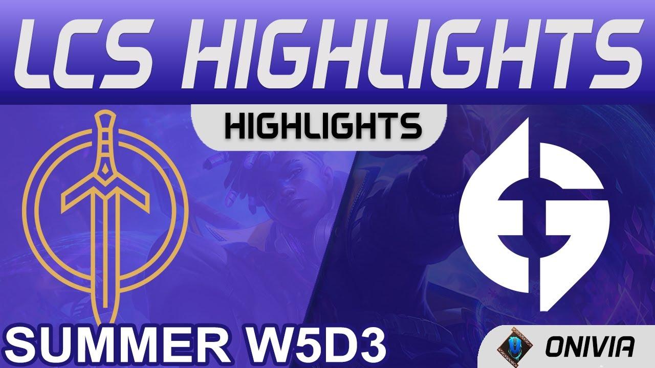 GG vs EG Highlights LCS Summer Season 2021 W5D3 Golden Guardians vs Evil Geniuses by Onivia thumbnail