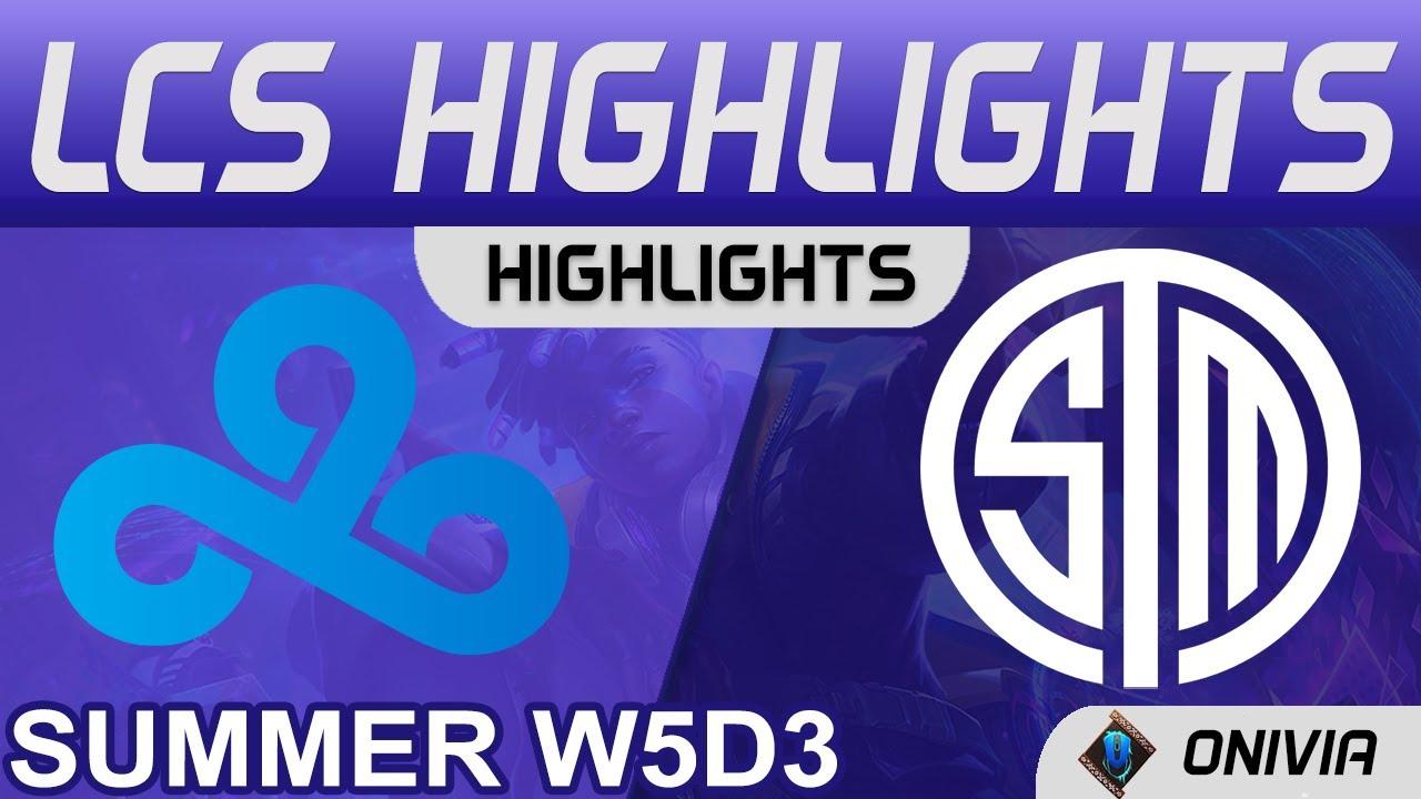 C9 vs TSM Highlights LCS Summer Season 2021 W5D3 Cloud9 vs Team SoloMid by Onivia thumbnail