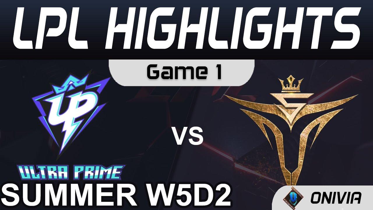 UP vs V5 Highlights Game 1 LPL Summer Season 2021 W5D2 Ultra Prime vs Victory Five by Onivia thumbnail