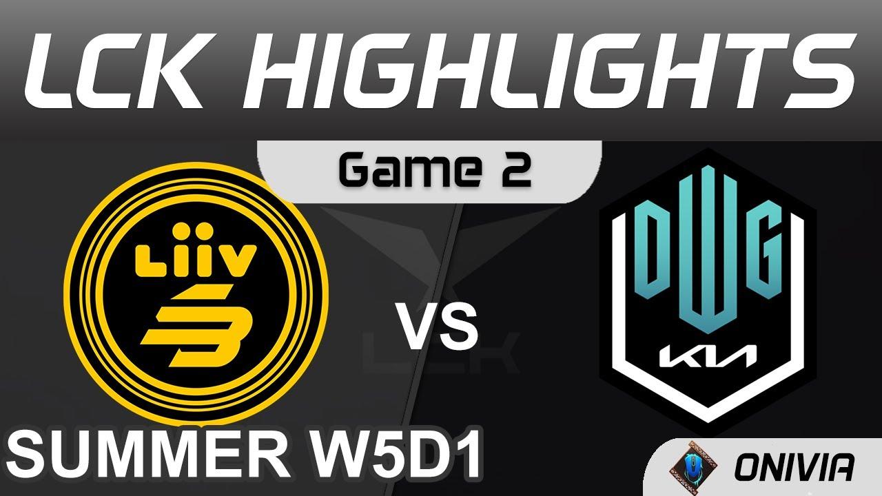 LSB vs DK Highlights Game 2 LCK Summer Season 2021 W5D1 Liiv SANDBOX vs DWG KIA by Onivia thumbnail