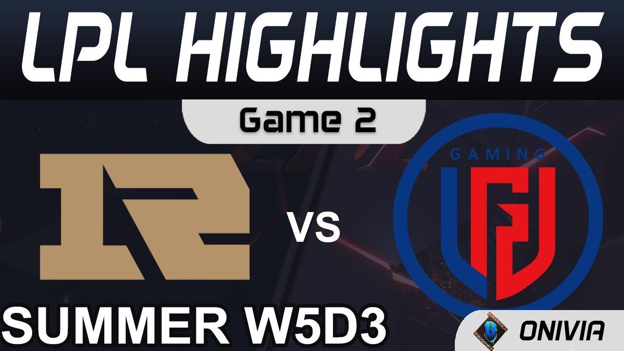 RNG vs LGD Highlights Game 2 LPL Summer Season 2021 W5D3 Royal Never Give Up vs LGD Gaming by Onivia thumbnail