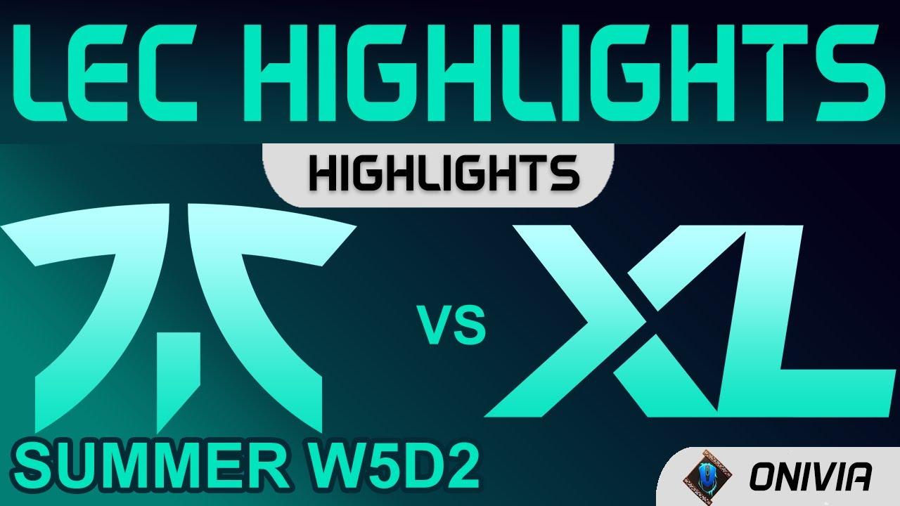 FNC vs XL Highlights LEC Summer Season 2021 W5D2 Fnatic vs Excel Esports by Onivia thumbnail