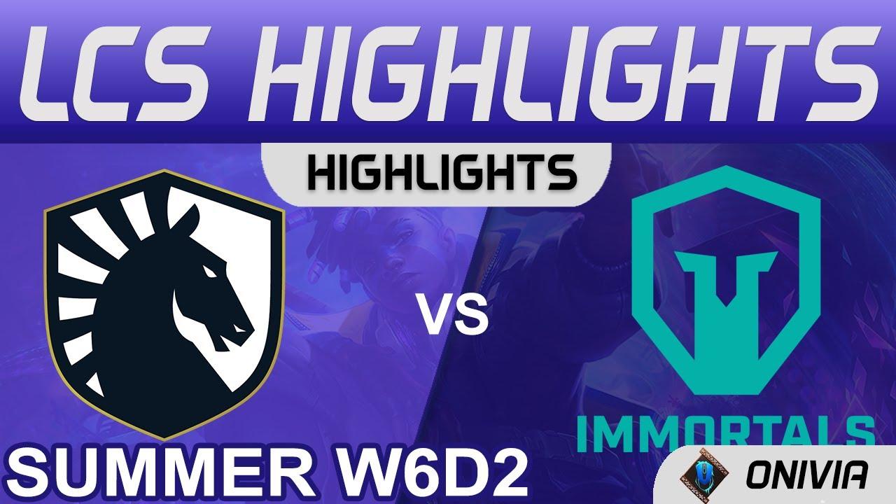 TL vs IMT Highlights LCS Summer Season 2021 W6D2 Team Liquid vs Immortals by Onivia thumbnail