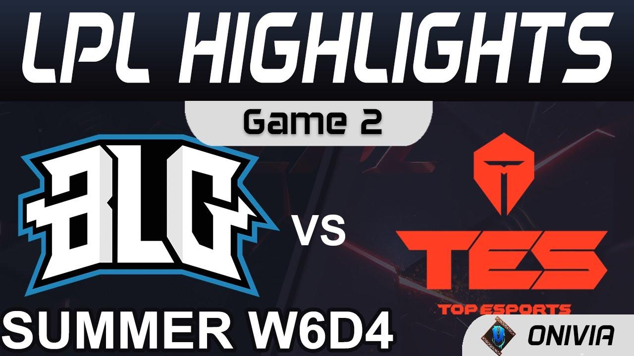 BLG vs TES Highlights Game 2 LPL Summer Season 2021 W6D4 Bilibili Gaming vs Top Esports by Onivia thumbnail