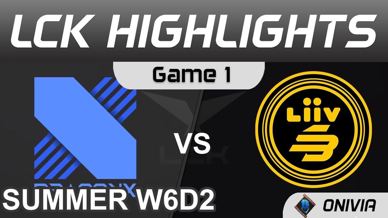 DRX vs LSB Highlights Game 1 LCK Summer Season 2021 W6D2 DragonX vs Liiv SANDBOX by Onivia thumbnail