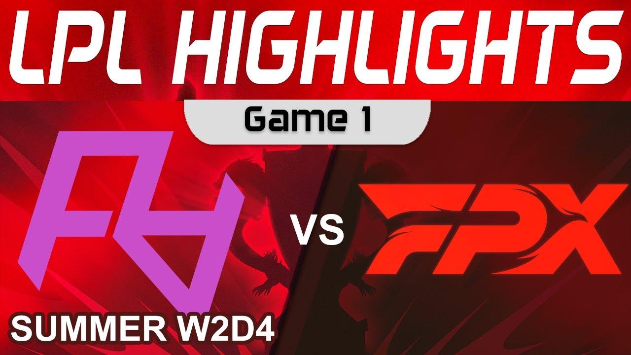 RA vs FPX Highlights Game 1 LPL Summer Season 2023 W2D4 Rare Atom vs FunPlus Phoenix by Onivia thumbnail