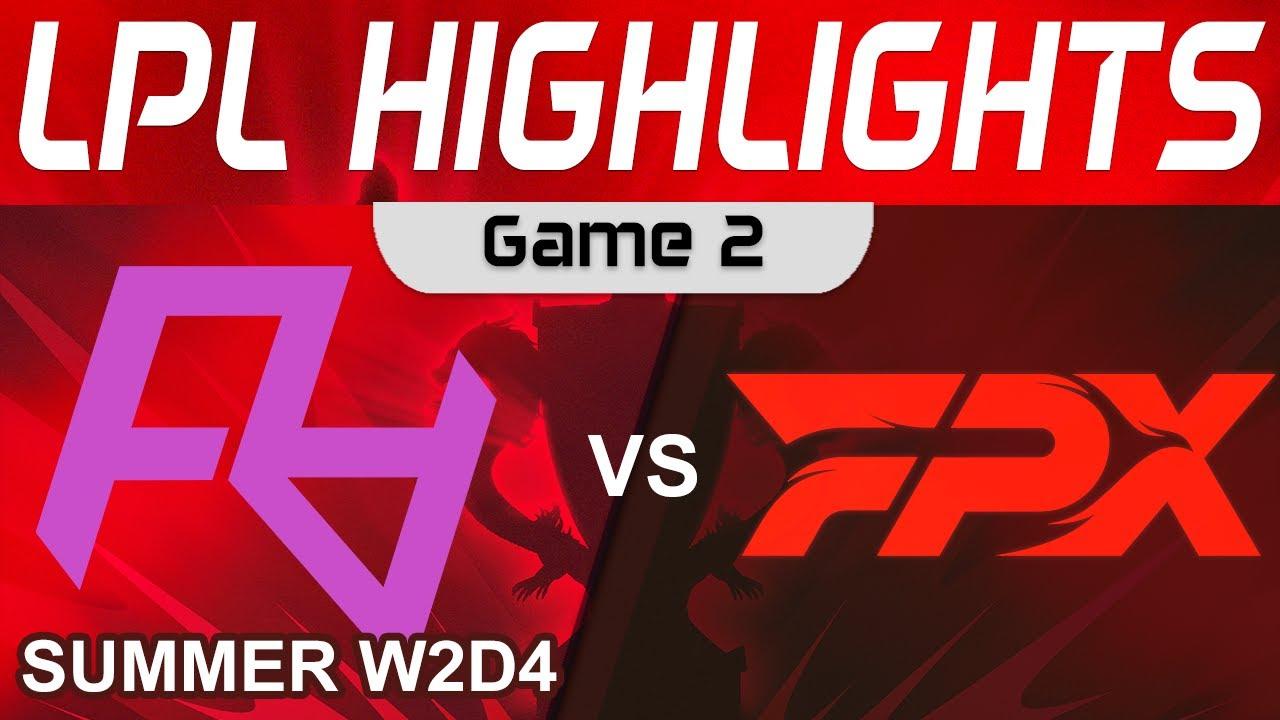 RA vs FPX Highlights Game 2 LPL Summer Season 2023 W2D4 Rare Atom vs FunPlus Phoenix by Onivia thumbnail