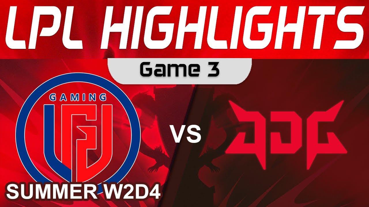 LGD vs JDG Highlights Game 3 LPL Summer Season 2023 W2D4 LGD Gaming vs JD Gaming by Onivia thumbnail