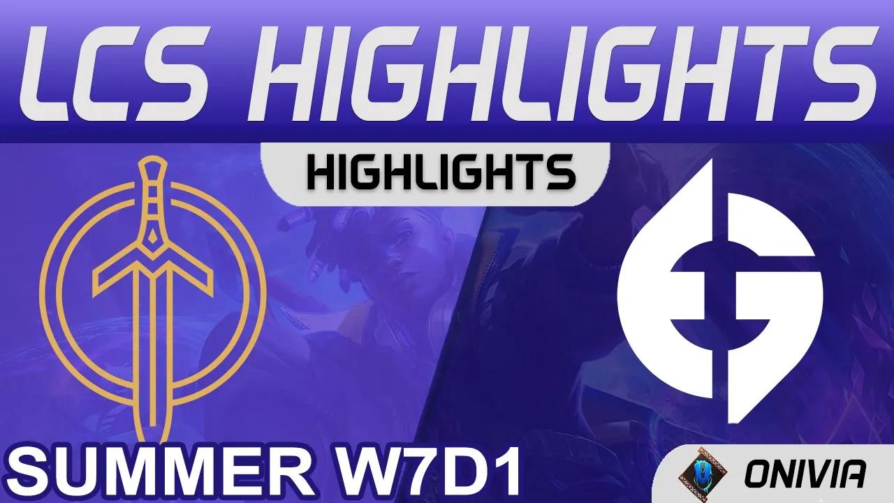 GG vs EG Highlights LCS Summer Season 2021 W7D1 Golden Guardians vs Evil Geniuses by Onivia thumbnail