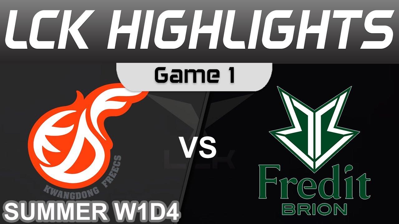 KDF vs BRO Highlights Game 1 LCK Summer Season 2023 W1D4 Kwangdong Freecs vs OKSavingsBank BRION thumbnail