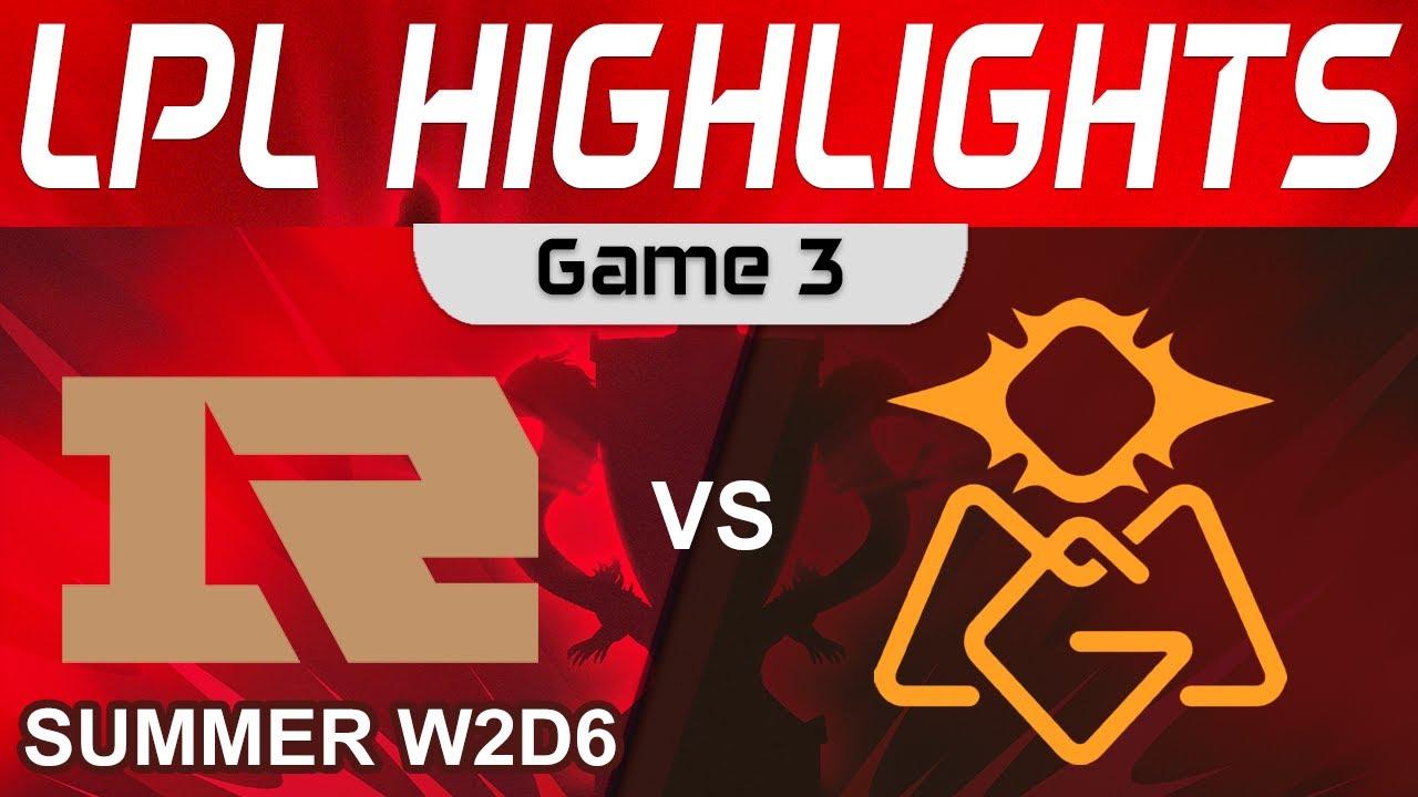 RNG vs OMG Highlights Game 3 LPL Summer Season 2023 W2D6 Royal Never Give Up vs Oh My God by Onivia thumbnail