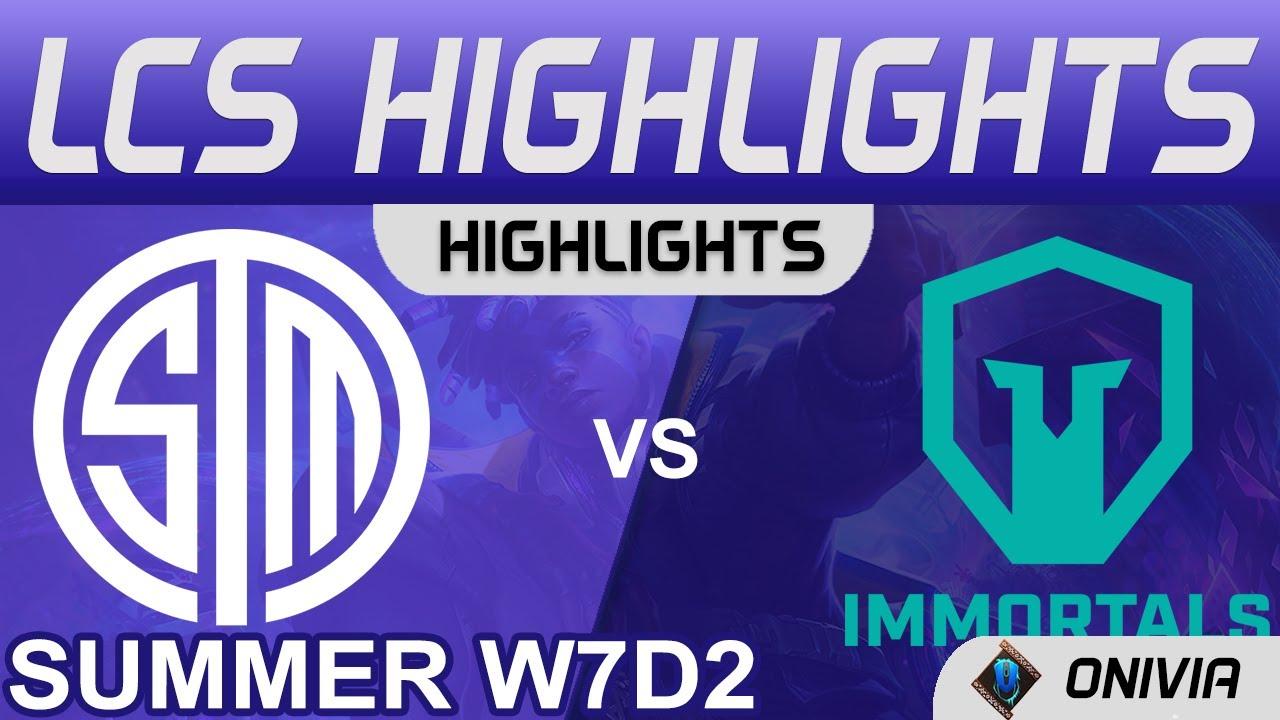 TSM vs IMT Highlights LCS Summer Season 2021 W7D2 Team SoloMid vs Immortals by Onivia thumbnail