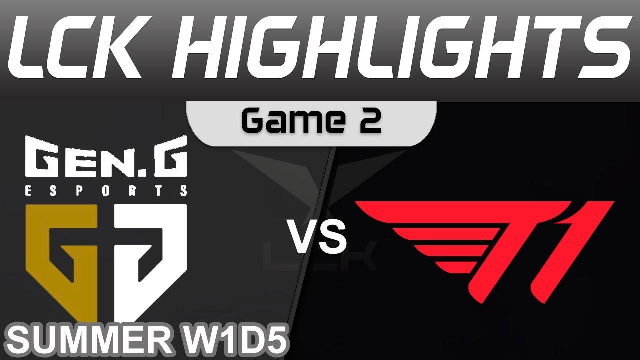 GEN vs T1 Highlights Game 2 LCK Summer Season 2023 W1D5 Gen G vs T1 by Onivia thumbnail