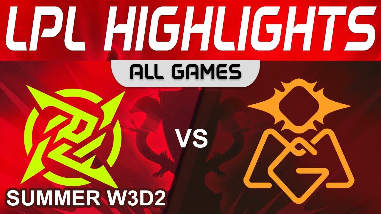 NIP vs OMG Highlights ALL GAMES LPL Spring Season 2023 W3D2 Ninjas in Pyjamas vs Oh My God by Onivia thumbnail