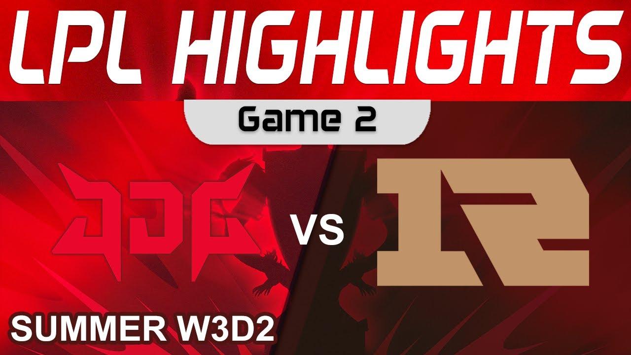 JDG vs RNG Highlights Game 2 LPL Spring Season 2023 W3D2 JD Gaming vs Royal Never Give Up by Onivia thumbnail