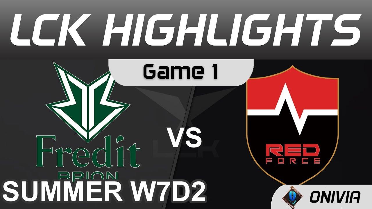 BRO vs NS Highlights Game 1 LCK Summer Season 2021 W7D2 Fredit BRION vs Nongshim RedForce by Onivia thumbnail