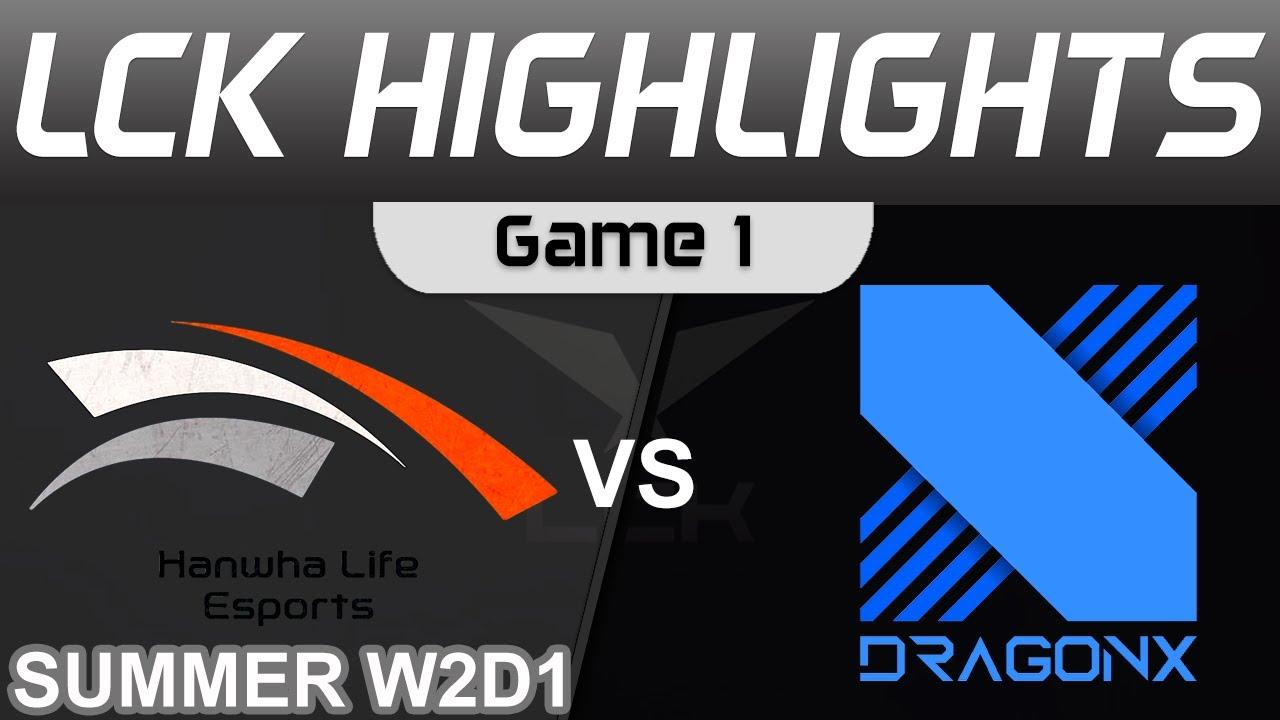 HLE vs DRX Highlights Game 1 LCK Summer Season 2023 W2D1 Hanwha Life Esports vs DRX by Onivia thumbnail