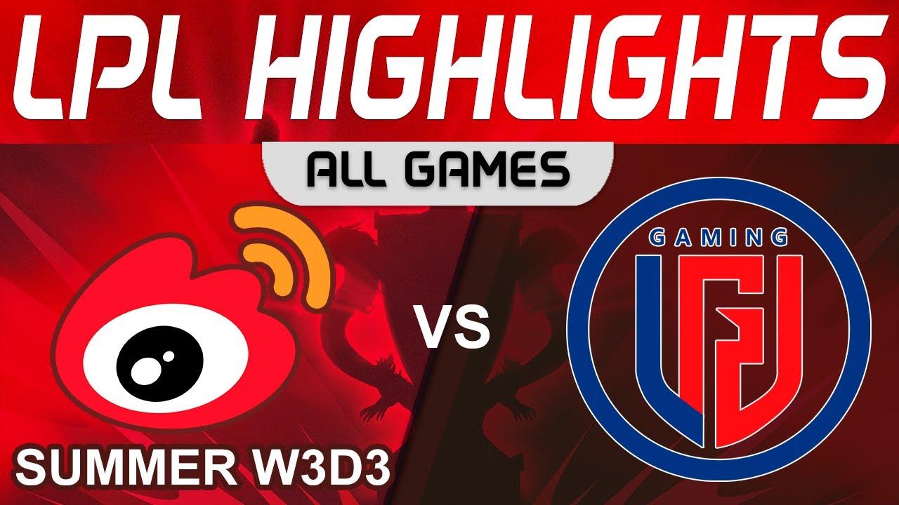 WBG vs LGD Highlights ALL GAMES LPL Summer Season 2023 W3D3 Weibo Gaming vs LGD Gaming by Onivia thumbnail