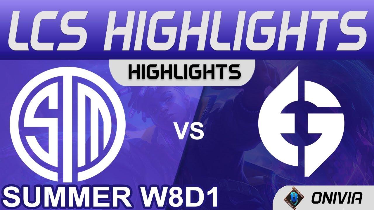 TSM vs EG Highlights LCS Summer Season 2021 W8D1 Team SoloMid vs Evil Geniuses by Onivia thumbnail