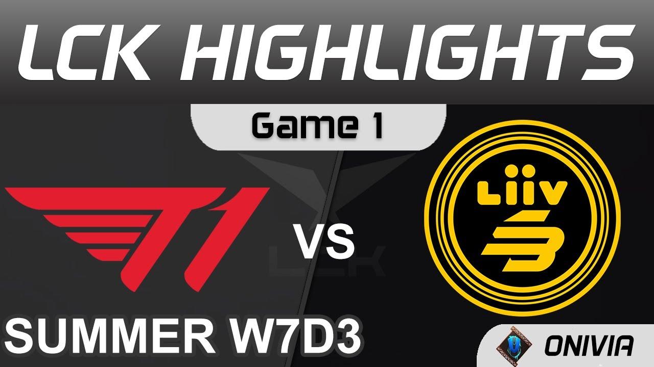 T1 vs LSB Highlights Game 1 LCK Summer Season 2021 W7D3 T1 vs Liiv SANDBOX by Onivia thumbnail