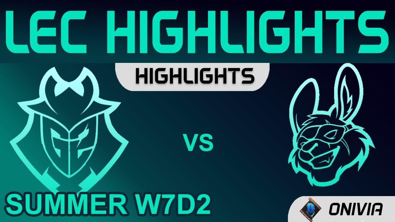 G2 vs MSF Highlights LEC Summer Season 2021 W7D2 G2 Esports vs Misfits Gaming by Onivia thumbnail