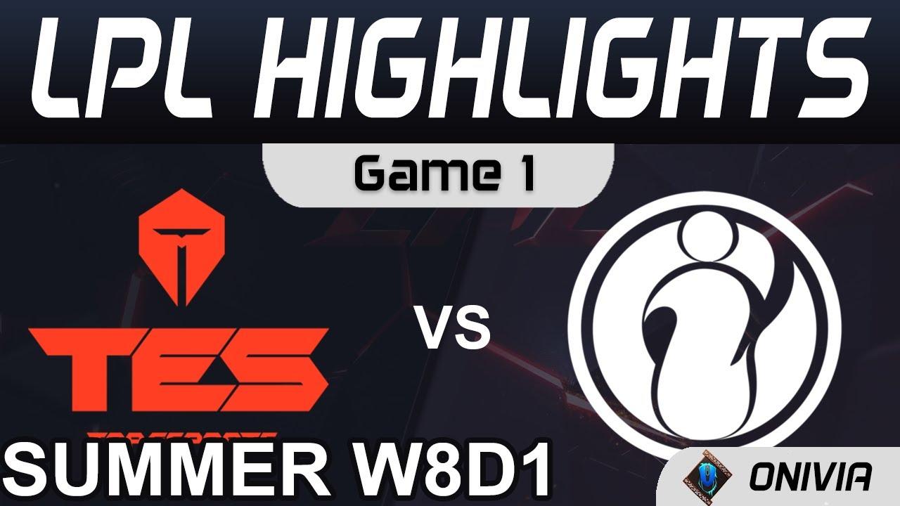 TES vs IG Highlights Game 1 LPL Summer Season 2021 W8D1 Top Esports vs Invictus Gaming by Onivia thumbnail