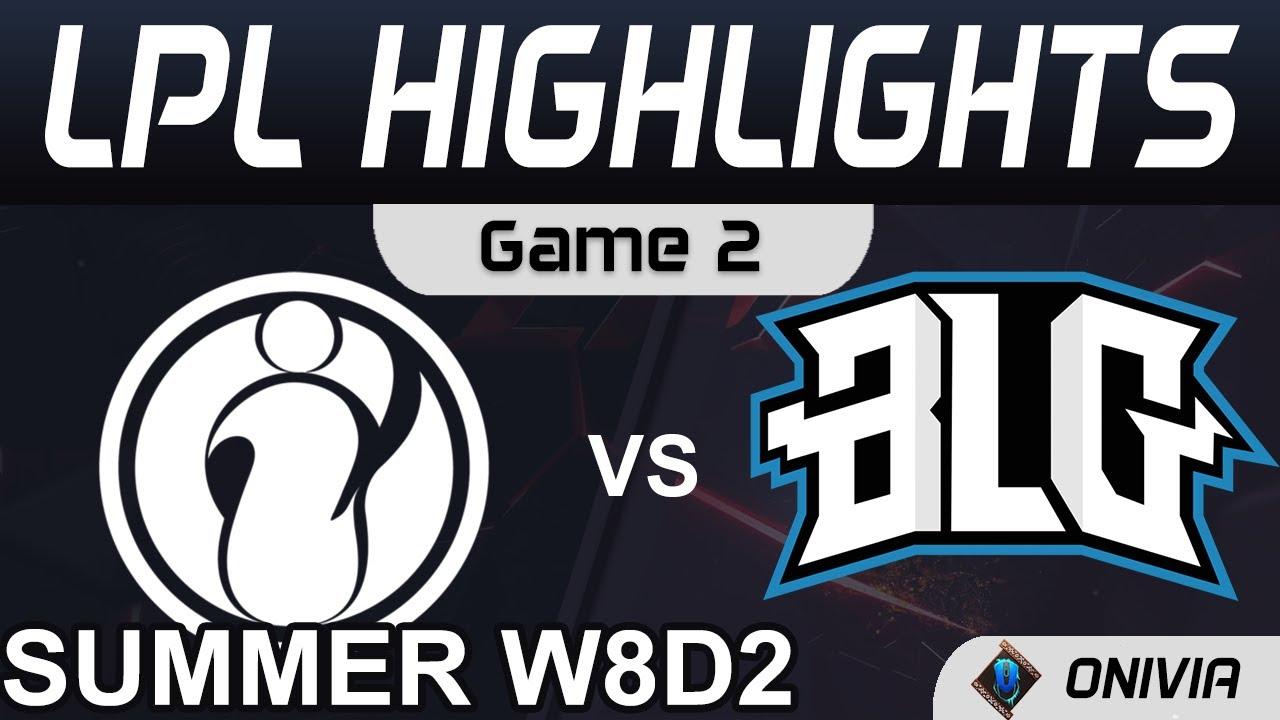 IG vs BLG ighlights Game 2 LPL Summer Season 2021 W8D2 Invictus Gaming vs Bilibili Gaming by Onivia thumbnail