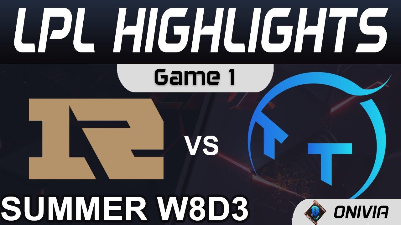 RNG vs TT  highlights Game 1 LPL Summer Season 2021 W8D3 Royal Never Give Up vs ThunderTalk Gaming b thumbnail