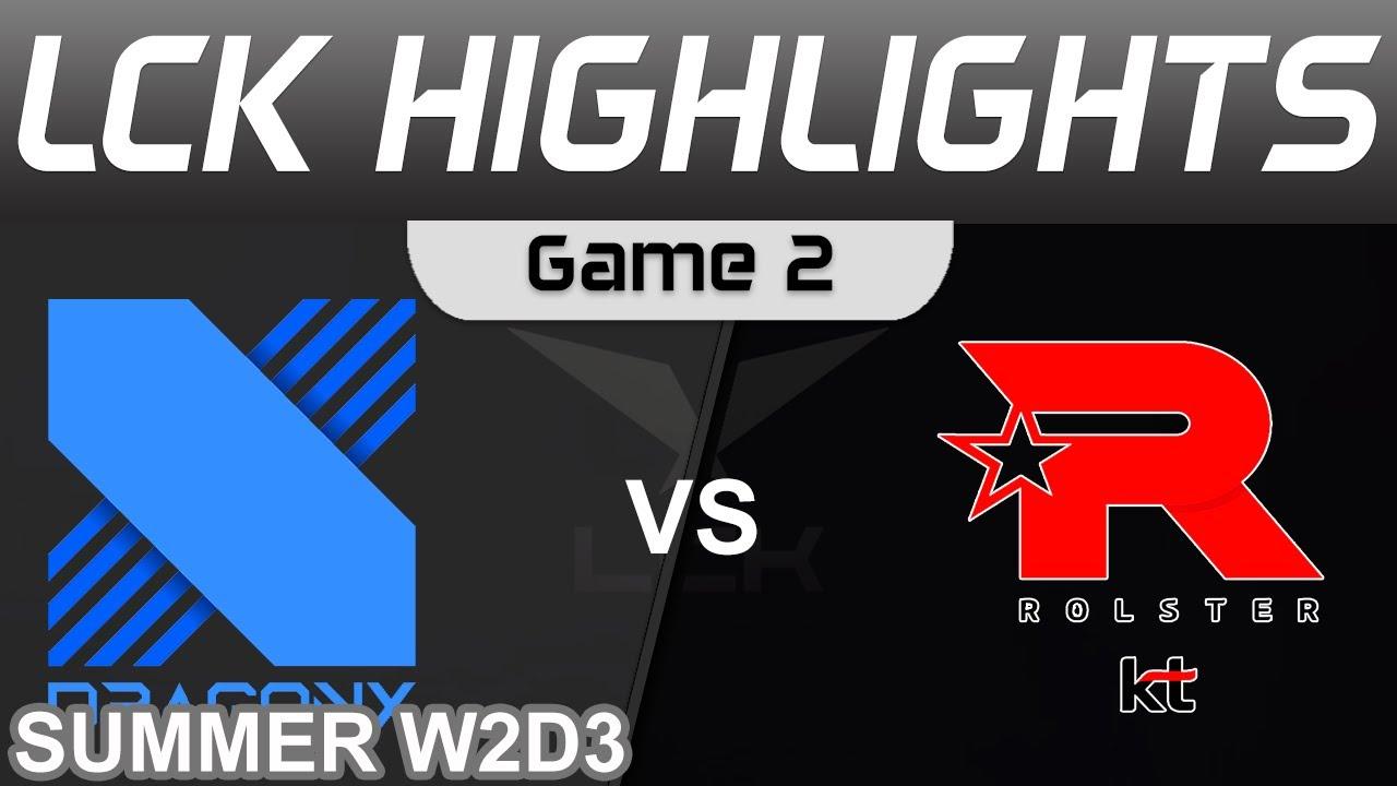 DRX vs KT Highlights Game 2 LCK Summer Season 2023 W2D3 DRX vs KT Rolster by Onivia thumbnail