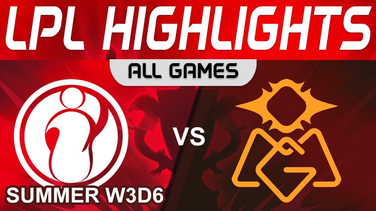 IG vs OMG Highlights ALL GAMES LPL Summer Season 2023 W3D6 Invictus Gaming vs Oh My God by Onivia thumbnail