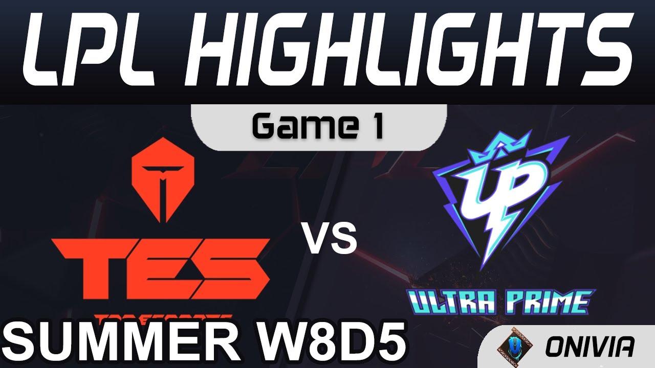 TES vs UP Highlights Game 1 LPL Summer Season 2021 W8D5 Top Esports vs Ultra Prime by Onivia thumbnail