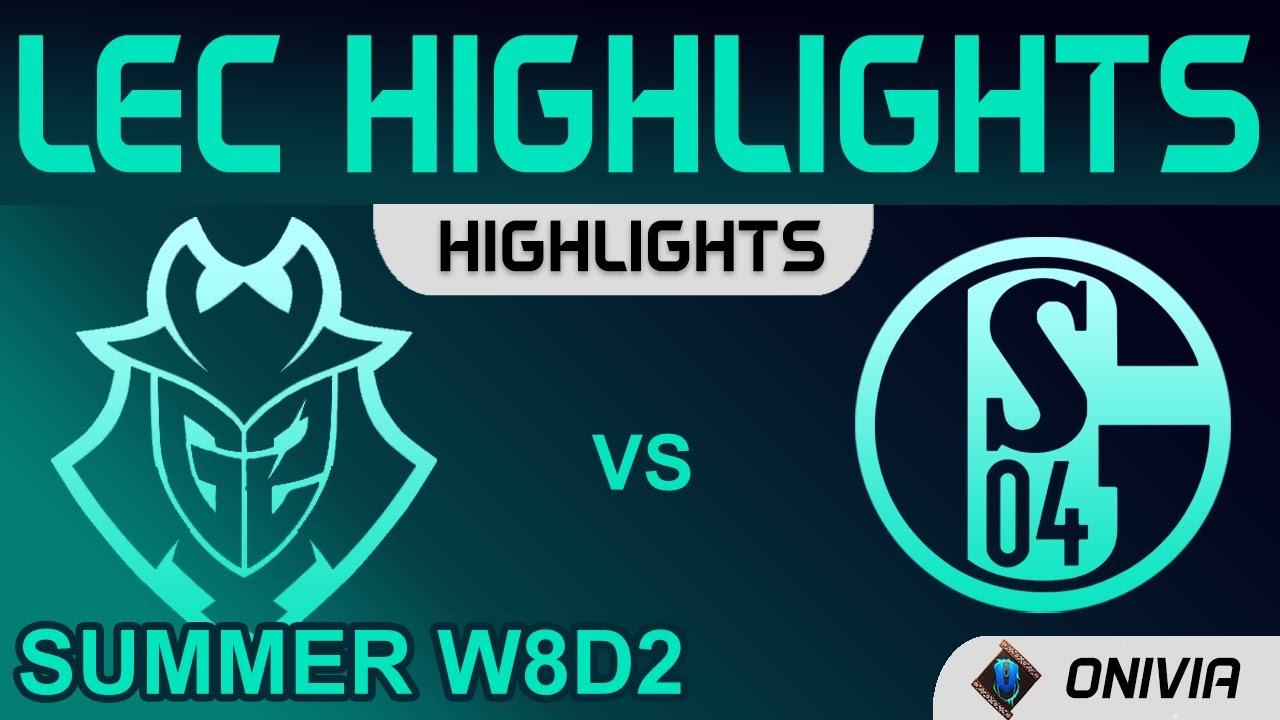 G2 vs S04 Highlights LEC Summer Season 2021 W8D2 G2 Esports vs Schalke 04 by Onivia thumbnail