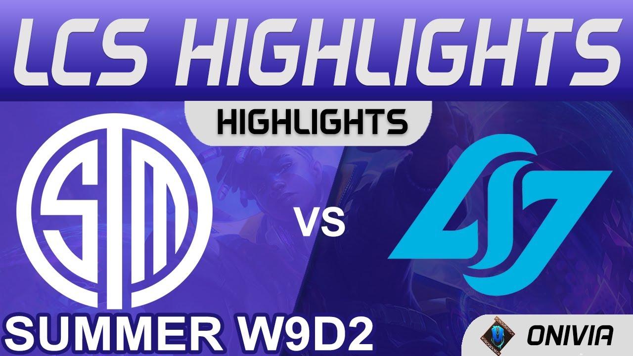 TSM vs CLG Highlights LCS Summer Season 2021 W9D2 Team SoloMid vs Conter Logic Gaming by Onivia thumbnail