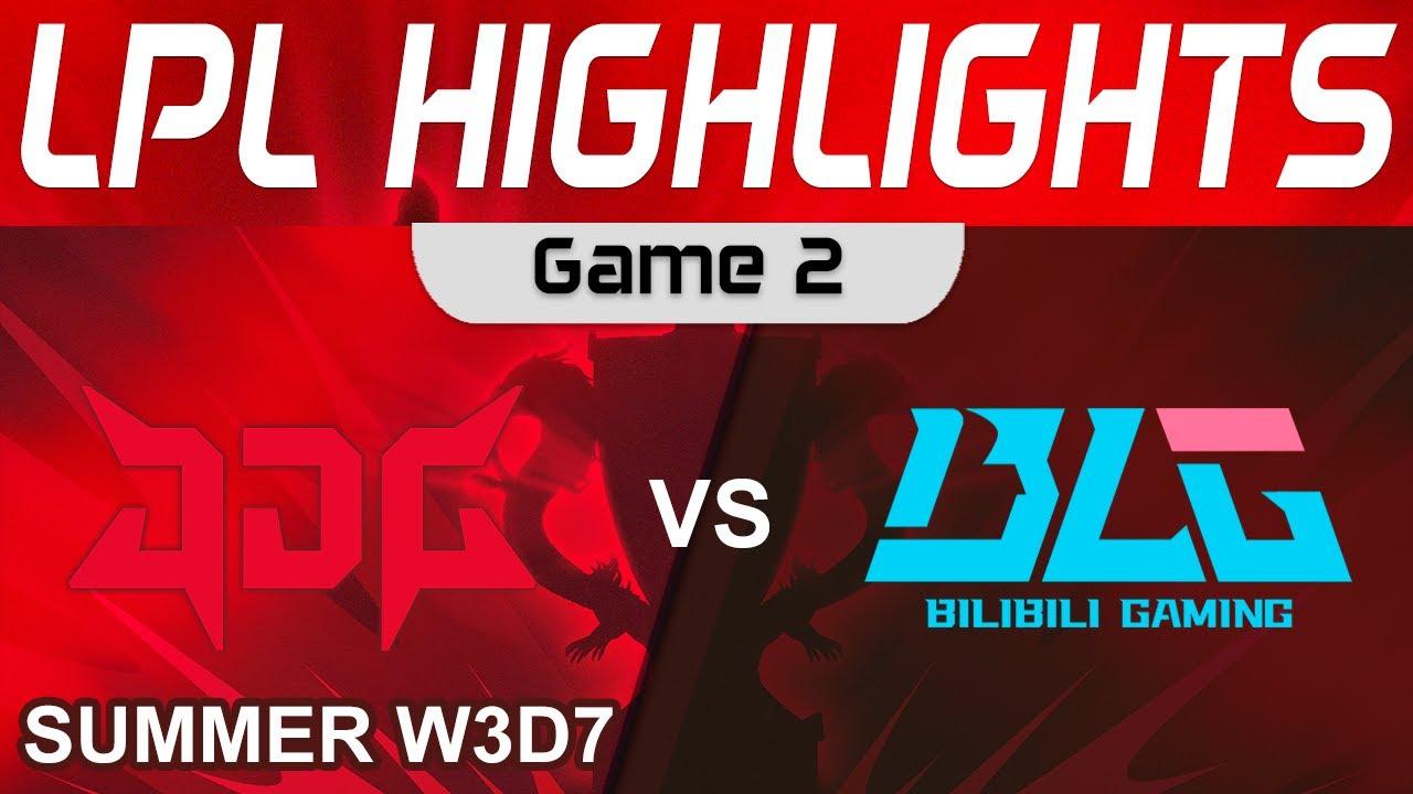 JDG vs BLG Highlights Game 2 LPL Summer Season 2023 W3D7 JD Gaming vs Bilibili Gaming by Onivia thumbnail