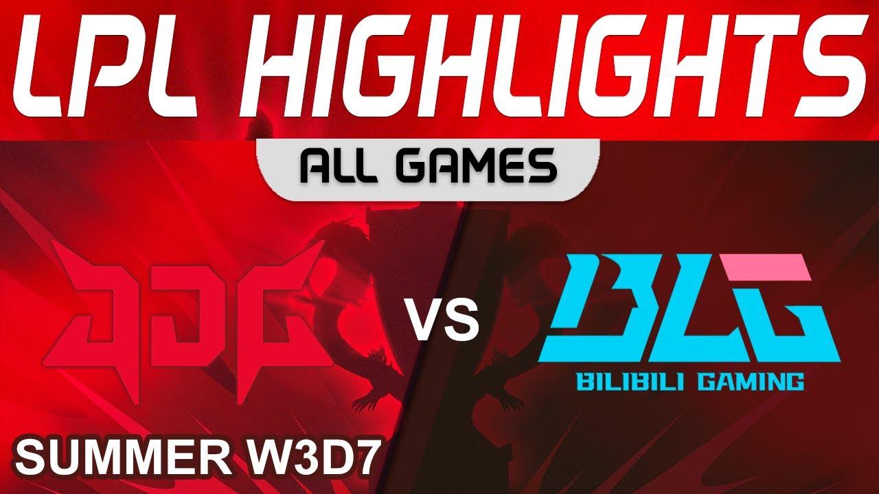 JDG vs BLG Highlights ALL GAMES LPL Summer Season 2023 W3D7 JD Gaming vs Bilibili Gaming by Onivia thumbnail