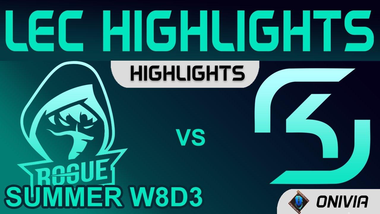 RGE vs SK Highlights LEC Summer Season 2021 W8D3 Rogue vs SK Gaming by Onivia thumbnail