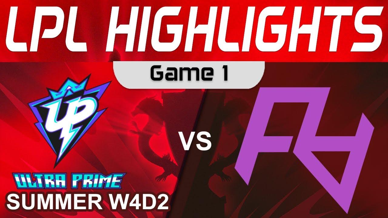 UP vs RA Highlights Game 1 LPL Spring Season 2023 W4D2 Ultra Prime vs Rare Atom by Onivia thumbnail