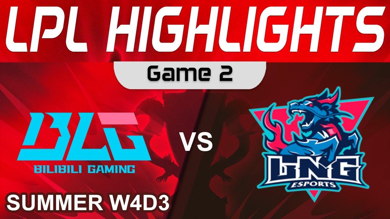 BLG vs LNG Highlights Game 2 LPL Summer Season 2023 W4D3 Bilibili Gaming vs LNG Esports by Onivia thumbnail