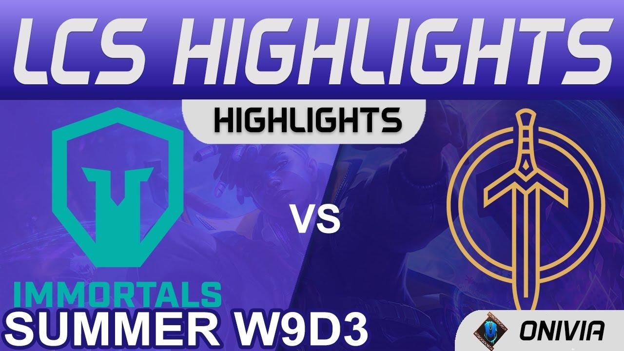 IMT vs GG Highlights LCS Summer Season 2021 W9D3 Immortals vs Golden Guardians by Onivia thumbnail