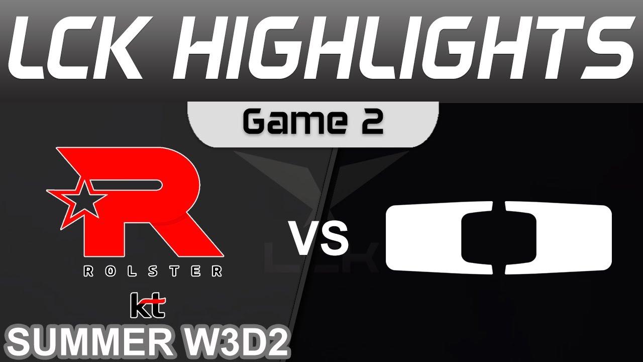 KT vs DK Highlights Game 2 LCK Summer Season 2023 W3D2 KT Rolster vs Dplus KIA by Onivia thumbnail