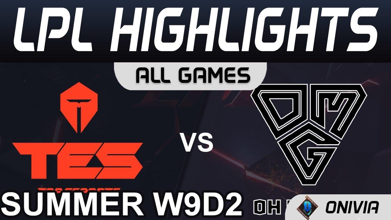 TES vs OMG Highlights ALL GAMES LPL Summer Season 2021 W9D2 Top Esports vs Oh My God by Onivia thumbnail