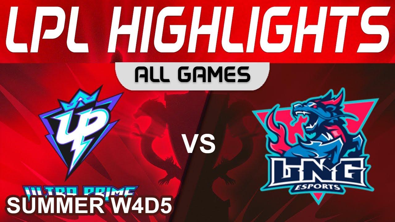 UP vs LNG Highlights ALL GAMES LPL Summer Season 2023 W4D5 Ultra Prime vs LNG Esports by Onivia thumbnail