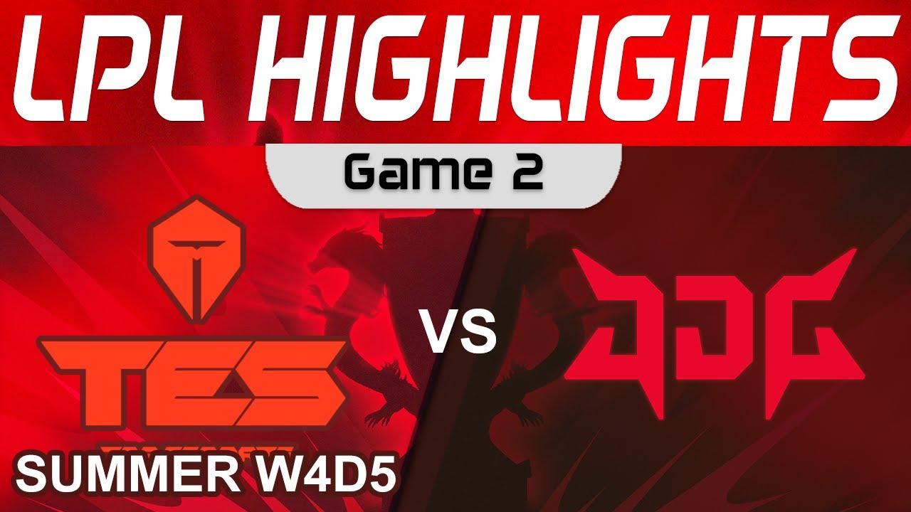 TES vs JDG Highlights Game 2 LPL Summer Season 2023 W4D5 Top Esports vs JD Gaming by Onivia thumbnail