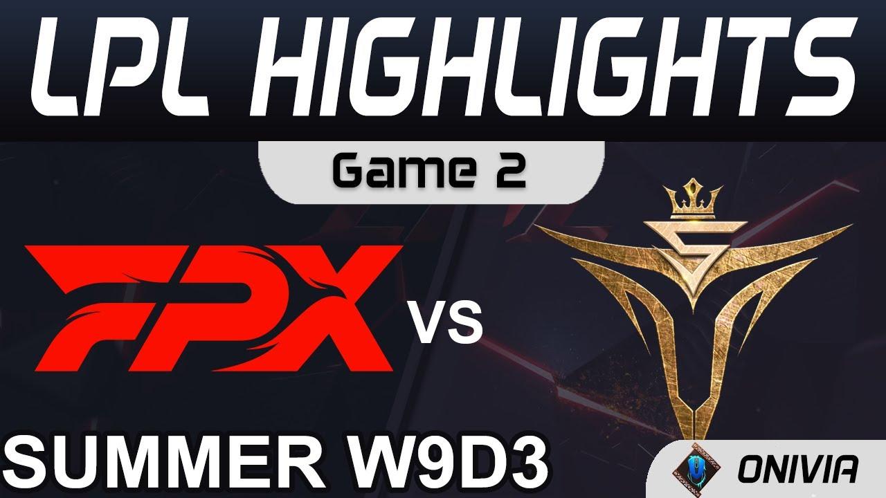 FPX vs V5 Highlights Game 2 LPL Summer Season 2021 W9D3 FunPlus Phoenix vs Victory Five by Onivia thumbnail