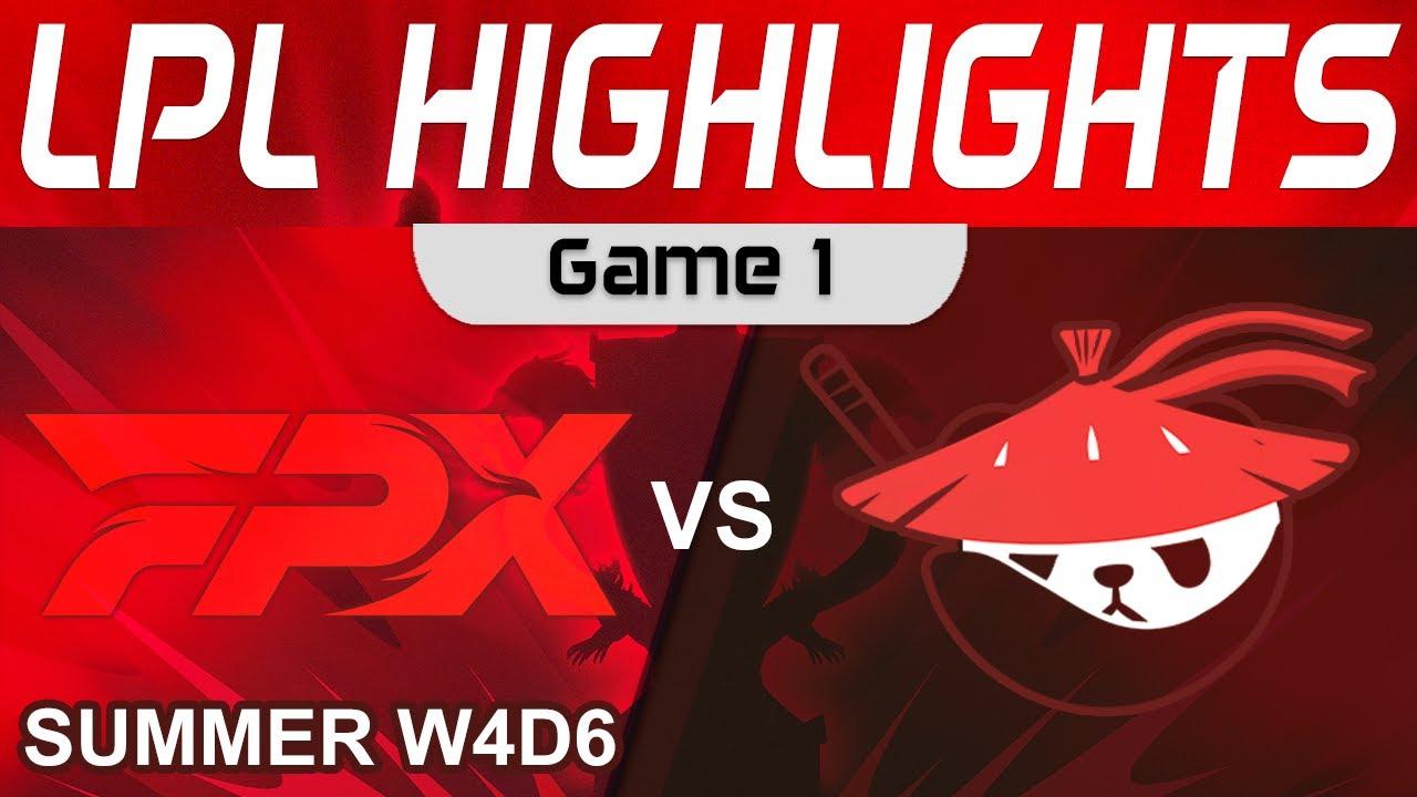 FPX vs AL Highlights Game 1 LPL Summer Season 2023 W4D6 FunPlus Phoenix vs Anyone's Legend by Onivia thumbnail